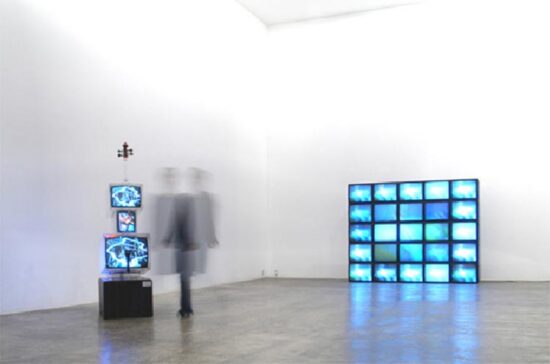Paik Nam June, Installation view, 2005