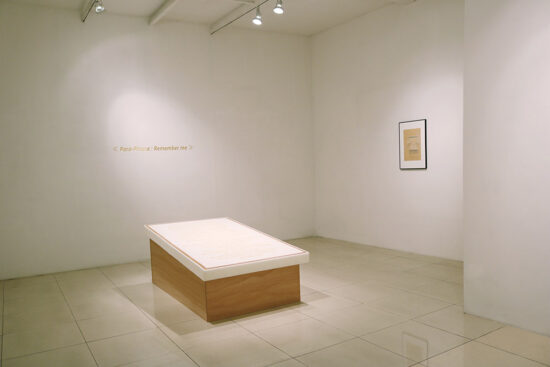 Installation view, Gallery Shilla, 2017