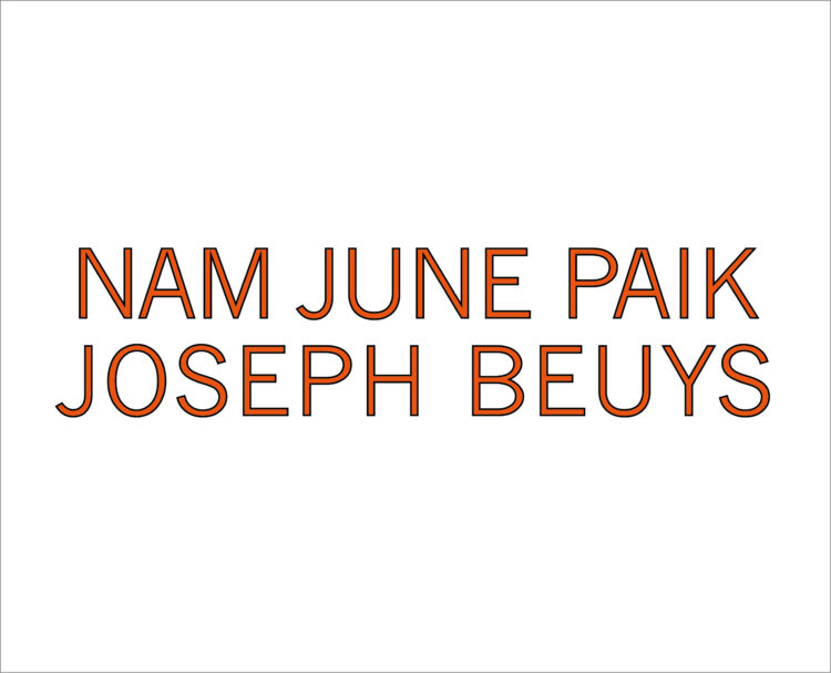 Nam June Paik, Joseph Beuys