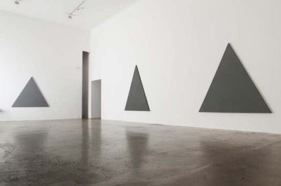 Alan Charlton, Installation view, 2015