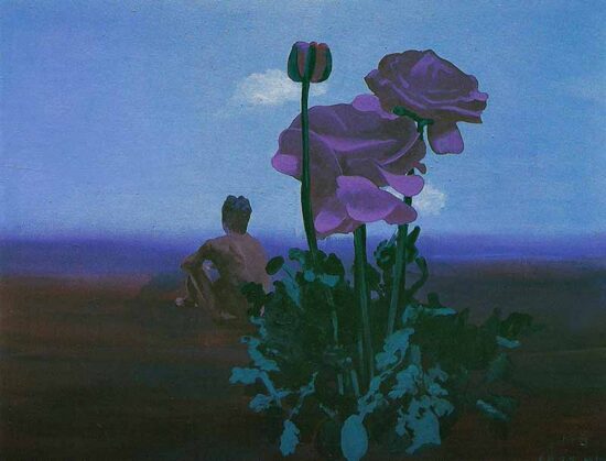 四月, Acrylic on Canvas, 145.5 x 112.0 cm